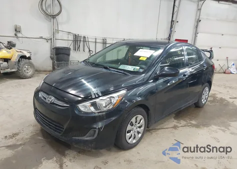 2016 Hyundai Accent Se из США, поврежденный, VIN KMHCT4AEXGU137788